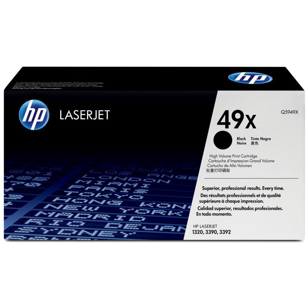 Cartouches de toner - Hp 49x toner laserjet noir grande capacit authentique