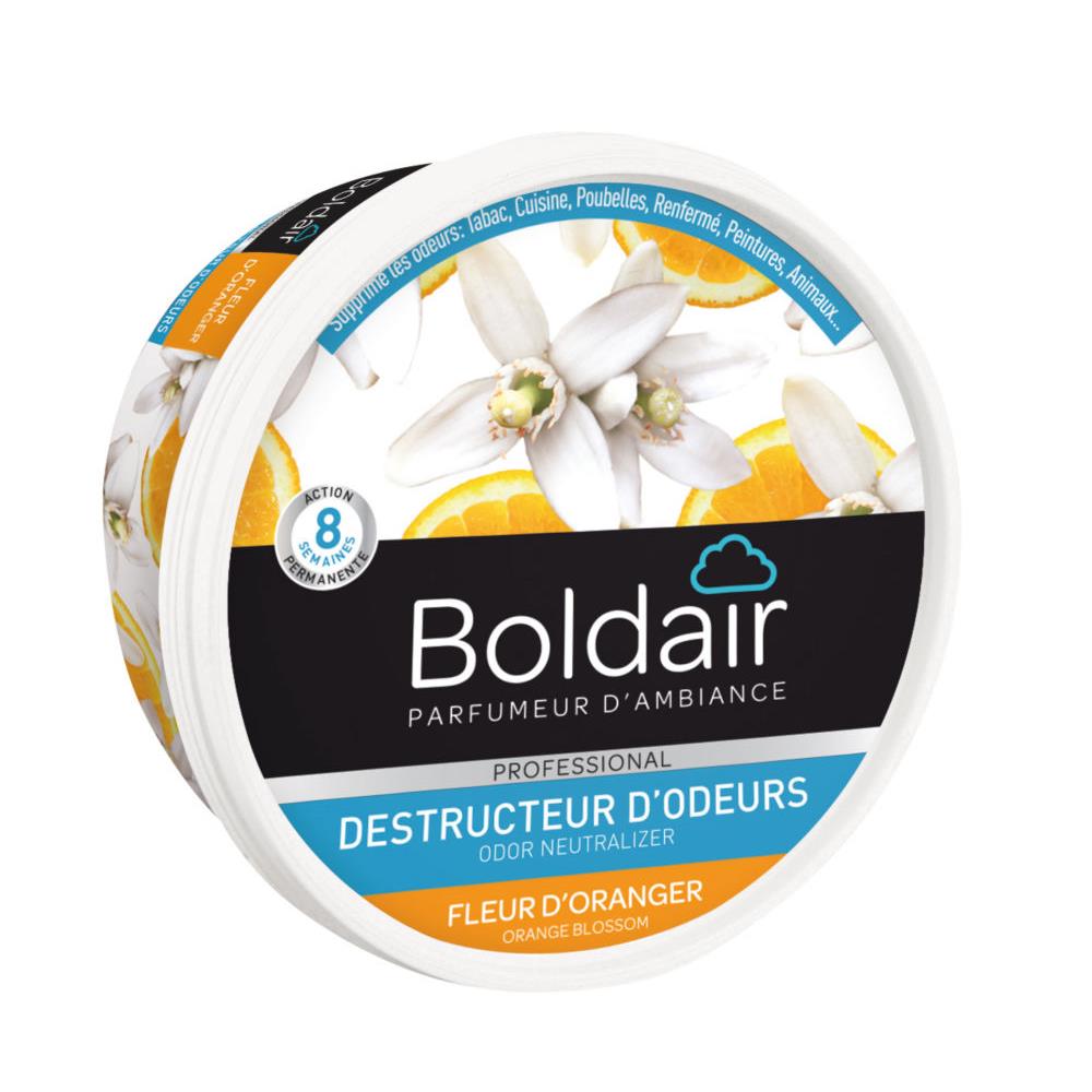 Gel destructeur d'odeur Boldair - parfum fleur d'oranger - 300 g