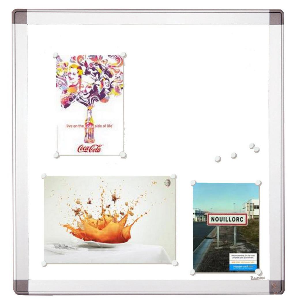 Vitrine d'intrieur NF haute scurit 12 feuilles A4 - fond mtal magntique