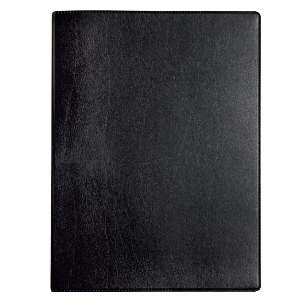 Agenda semainier Exacompta Espace 27 Barbara - 21 x 27 cm - noir