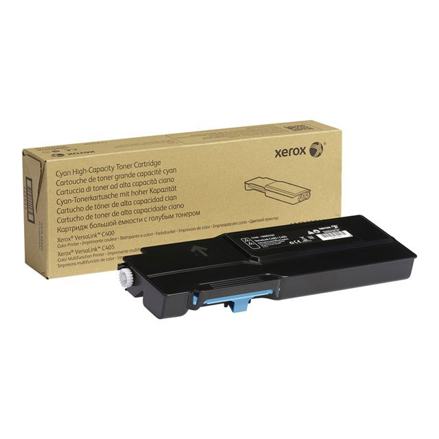 Cartouches de toner - Xerox cartouche de toner cyan de grande capacit imprimante couleur  versalink c400?/?multifonctions  versalink c405 (4800 pages) - 106r03518