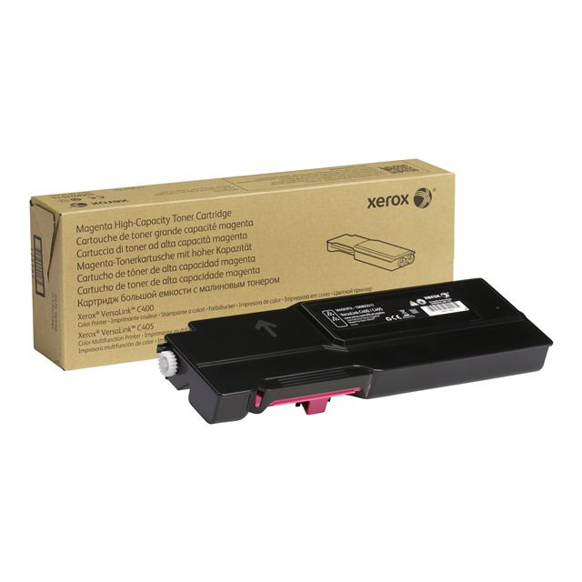 Cartouches de toner - Xerox cartouche de toner magenta de grande capacit imprimante couleur  versalink c400?/?multifonctions  versalink c405 (4800 pages) - 106r03519