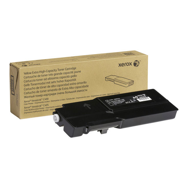 Cartouches de toner - Xerox cartouche de toner noir de trs haute capacit imprimante couleur  versalink c400?/?multifonctions  versalink c405 (10500 pages) - 106r03528