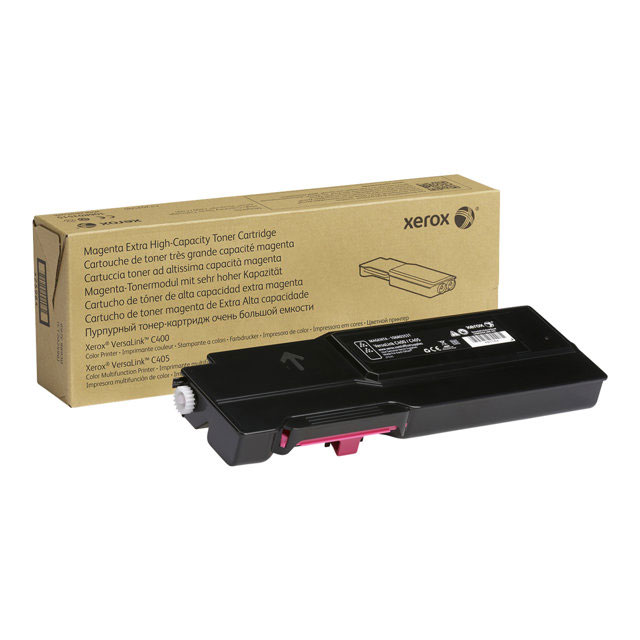 Cartouches de toner - Xerox cartouche de toner magenta de trs haute capacit imprimante couleur  versalink c400?/?multifonctions  versalink c405 (8000 pages) - 106r03531