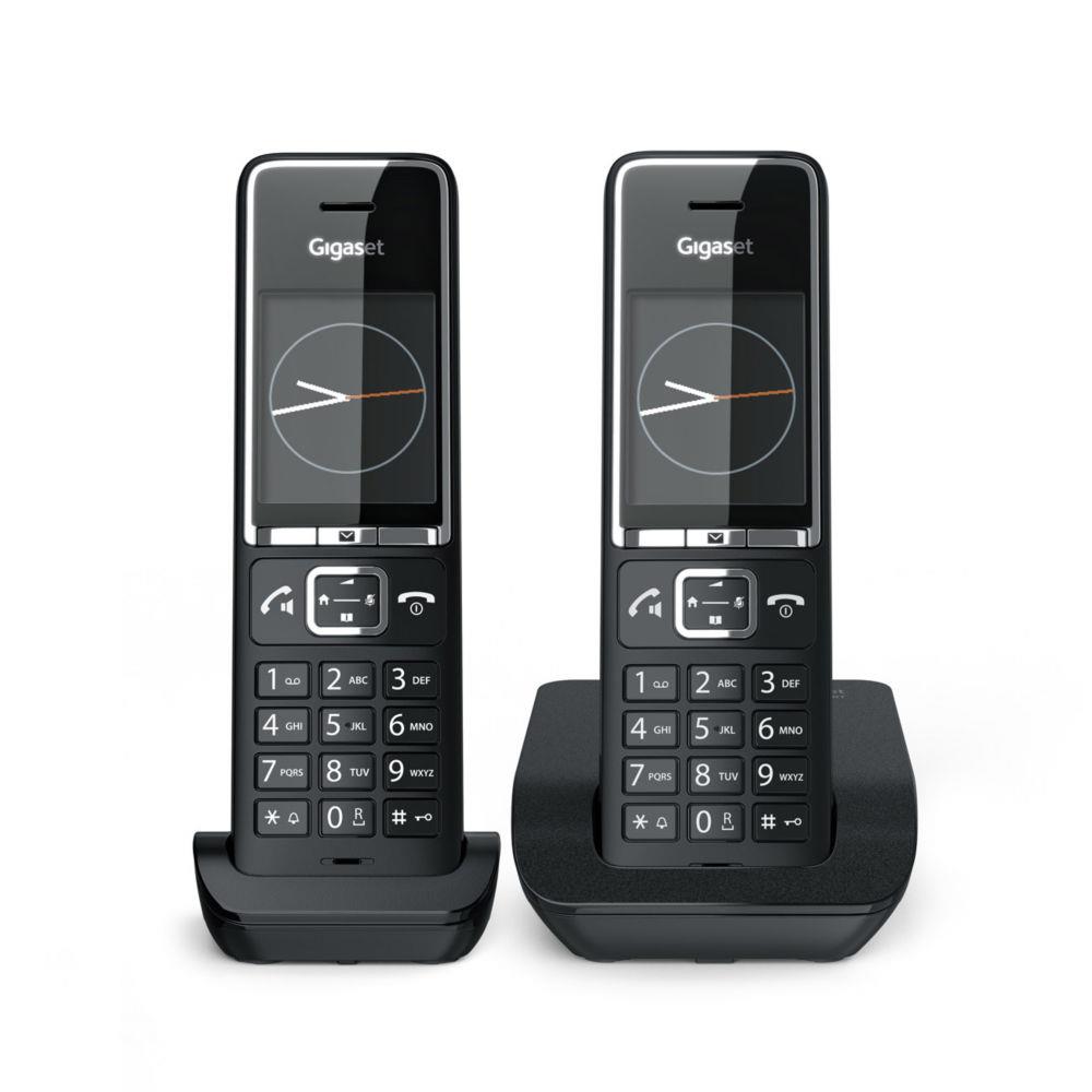 Tlphone sans fil Gigaset COMFORT 550 Duo - noir