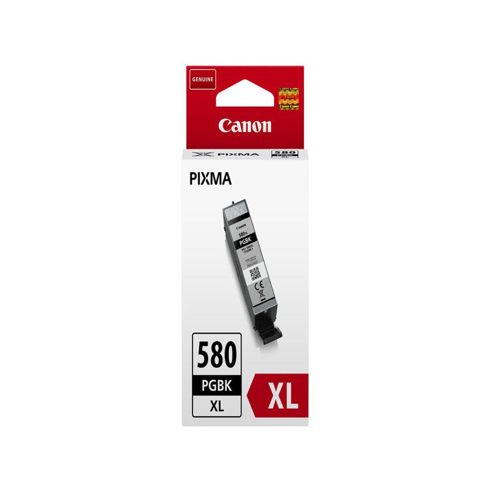 Cartouches pour imprimantes - Canon cartouche d'encre noire pigmente  haut rendement pgi-580xl