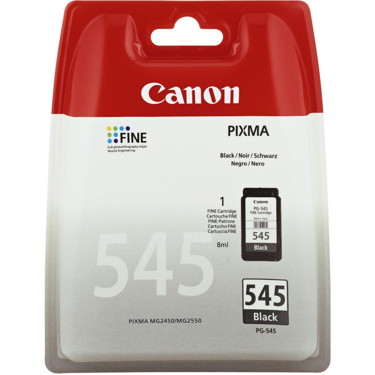 Cartouches pour imprimantes - Canon cartouche d'encre noire pg-545