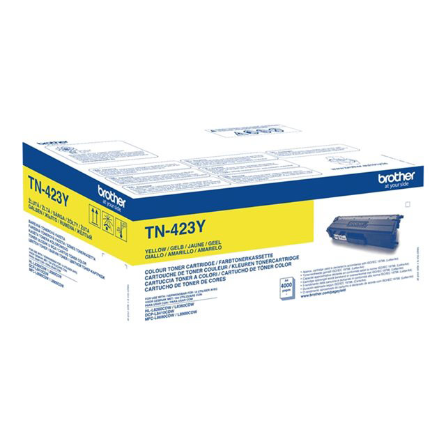 Cartouches de toner - Brother cartouche de toner tn-423y originale - jaune