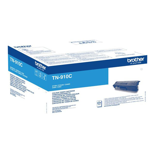 Cartouches de toner - Brother cartouche de toner tn-910c originale - cyan
