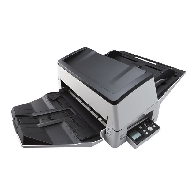 Ricoh fi-7600 - Scanner de documents - CCD Double - Recto-verso - 304.8 x 431.8 mm - 600 dpi x 600 dpi - jusqu' 100 ppm (mono) / jusqu' 100 ppm (couleur) - Chargeur automatique de documents (300 feuilles) - jusqu' 30000 pages par jour - USB 3.1 Gen 1