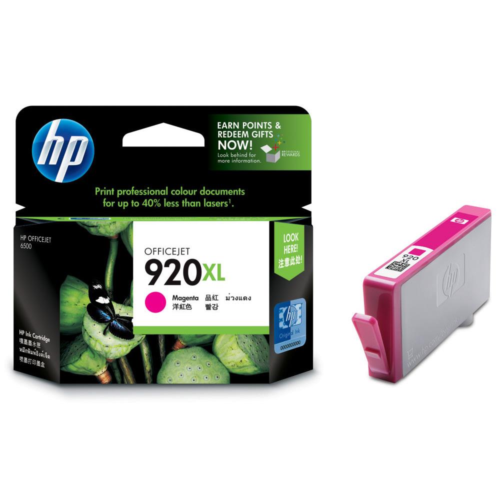 Cartouches pour imprimantes - Hp 920xl magenta officejet ink cartridge cartouche d'encre 1 pice(s) original