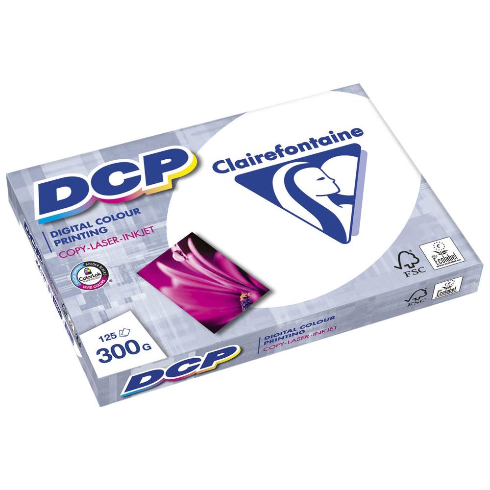 Papier A3 blanc 300g Clairefontaine DCP - ramette de 125 feuilles