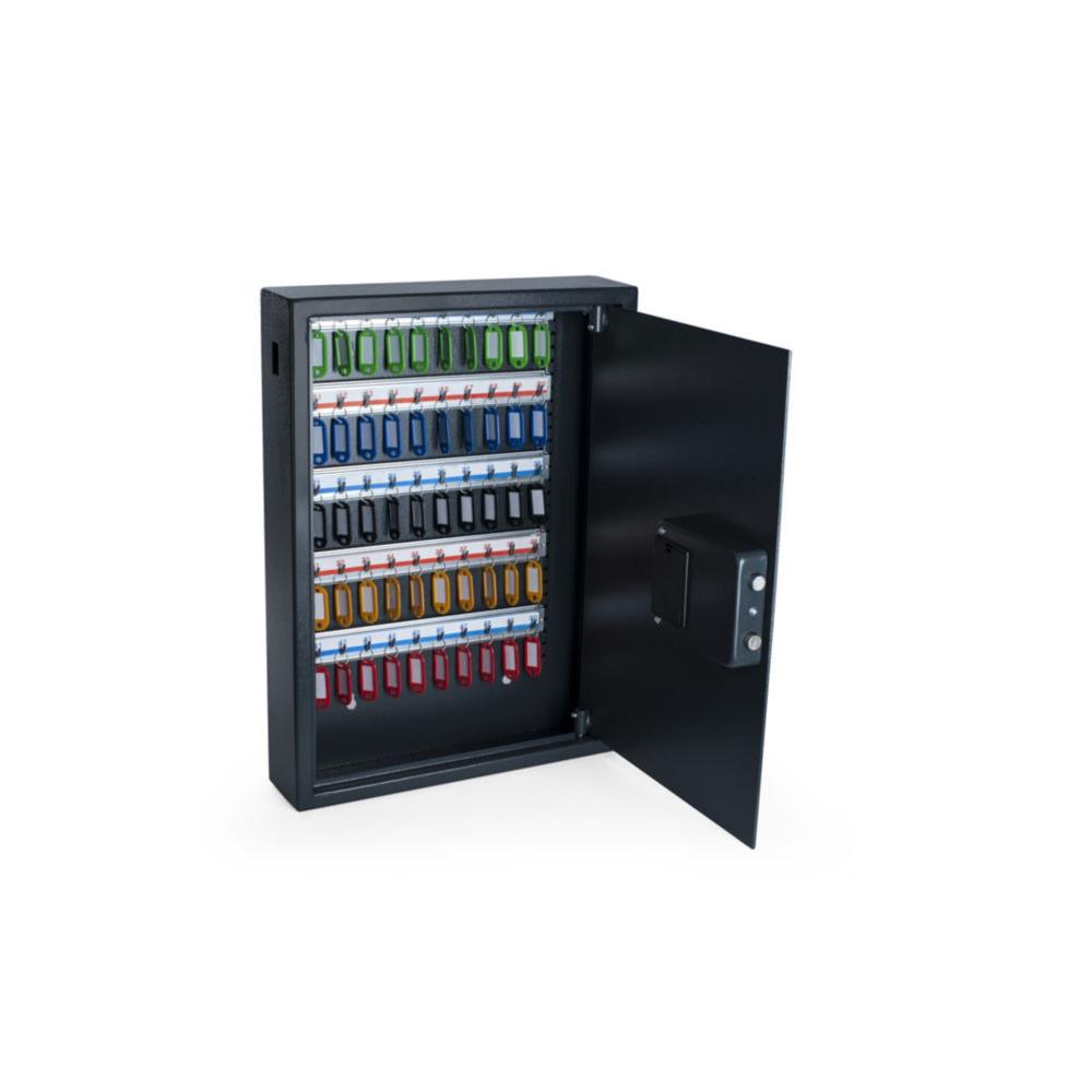 Armoire  cls haute scurit en acier serrure  combinaison lectronique Pavo - 50 cls - gris anthracite