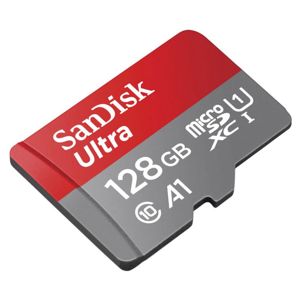 Sandisk ultra 128 go microsdxc uhs-i classe 10