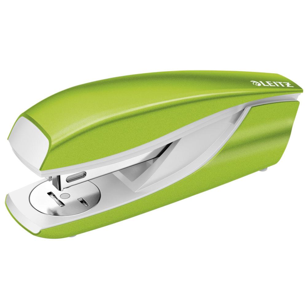Agrafeuse de table Leitz 5502 - pour agrafes 24/6 et 26/6  - vert anis - capacit 30 feuilles