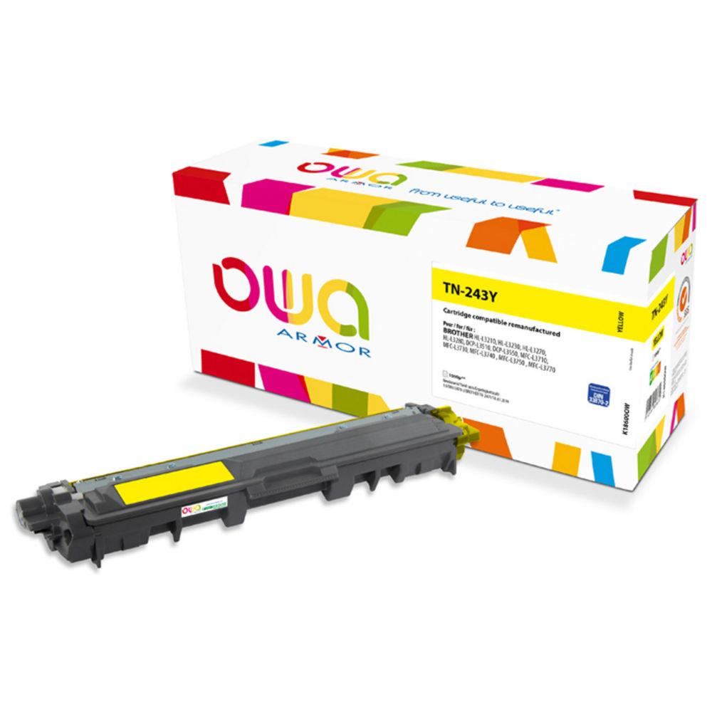 Cartouches de toner - Armor tn-243y cartouche de toner 1 pice(s) compatible jaune