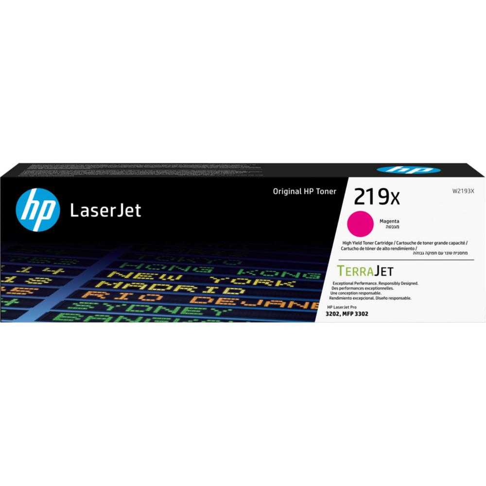 Cartouches de toner - Hp toner magenta grande capacit laserjet authentique 219x