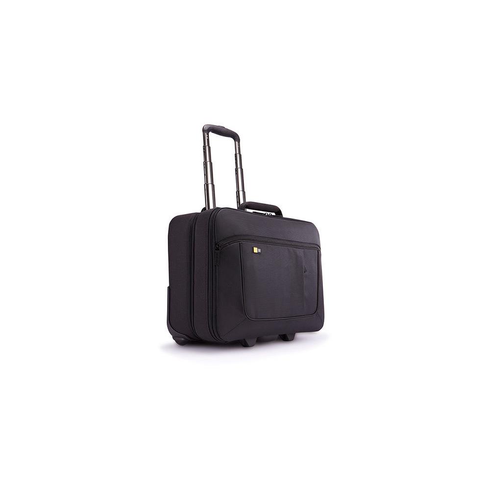 Trolley en nylon Case Logic - pour PC de 14  18'' - compartient vtements - L46 x H40,4 x P23,6 cm - noir