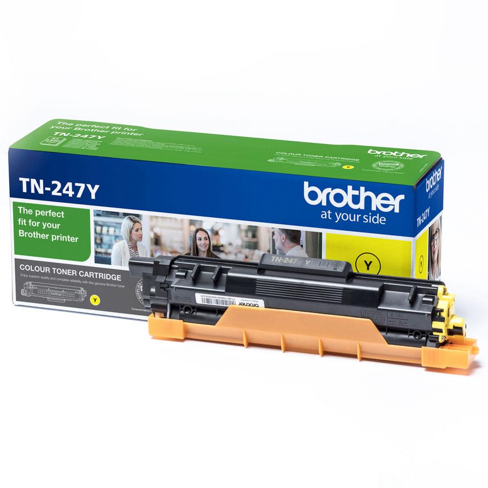 Cartouches de toner - Brother tn-247y - cartouche de toner originale - jaune