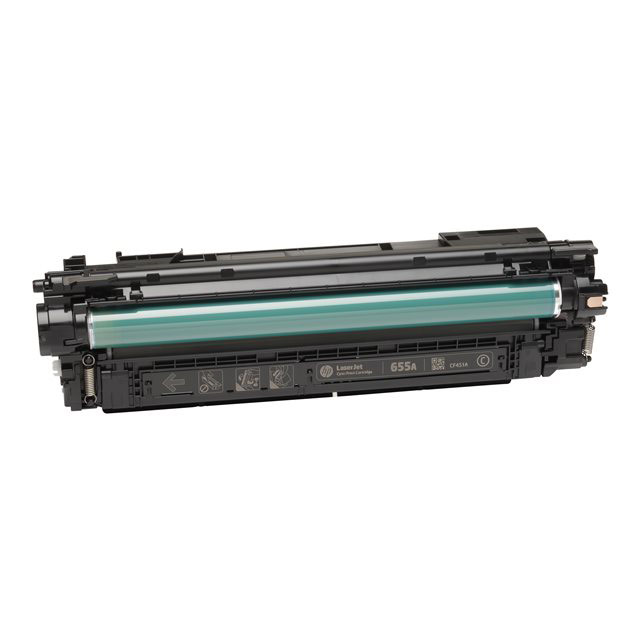 Cartouches de toner - Hp 655a toner laserjet cyan authentique