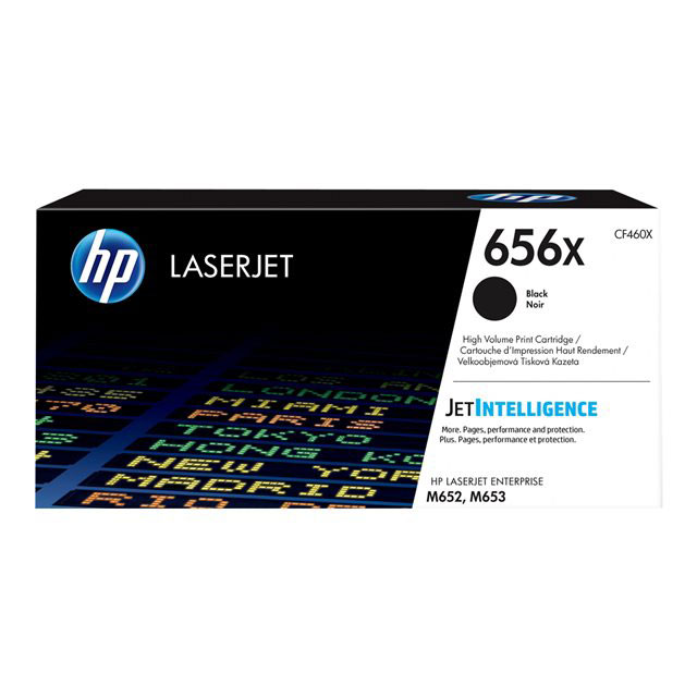 Cartouches de toner - Hp 656x toner noir laserjet authentique grande capacit