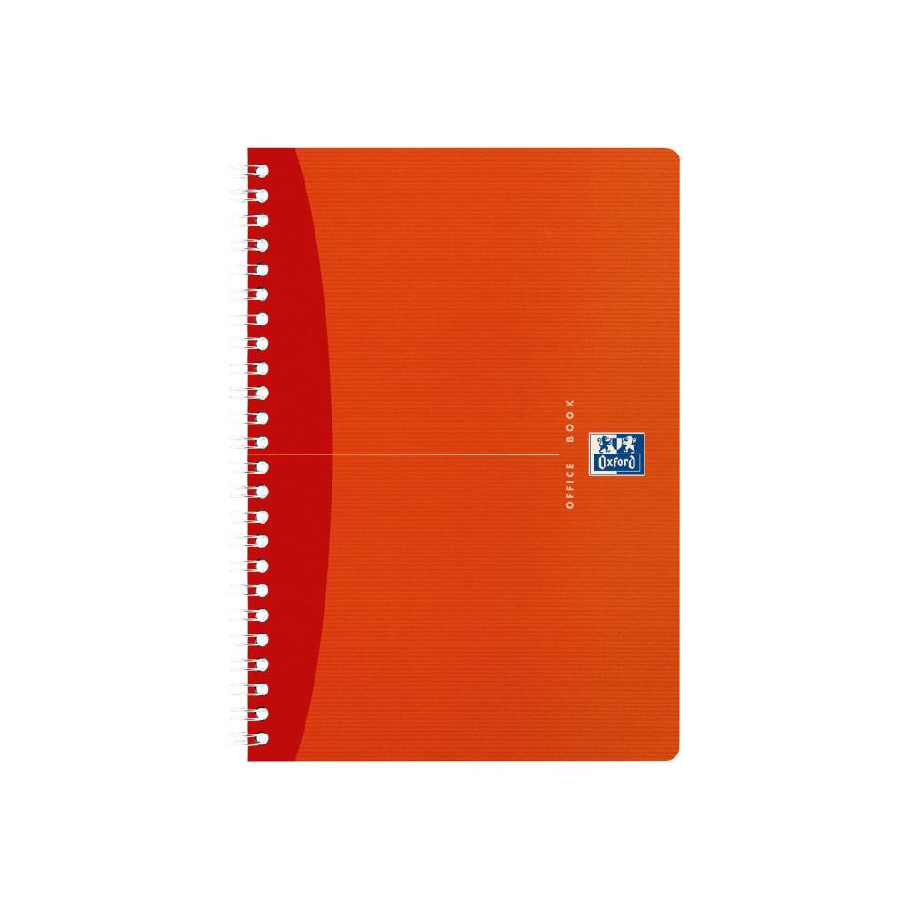 Carnet My Oxford Colours A5 avec reliure  spirale double - rgle marque-pages et pages lignes - 90 g/m - 90 feuilles/180 pages - bleu