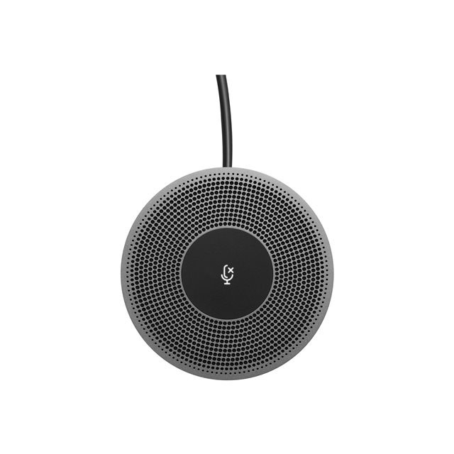 Logitech MICRO D'EXTENSION POUR MEETUP - Microphone - pour Small Room Solution for Google Meet, for Microsoft Teams Rooms, for Zoom Rooms