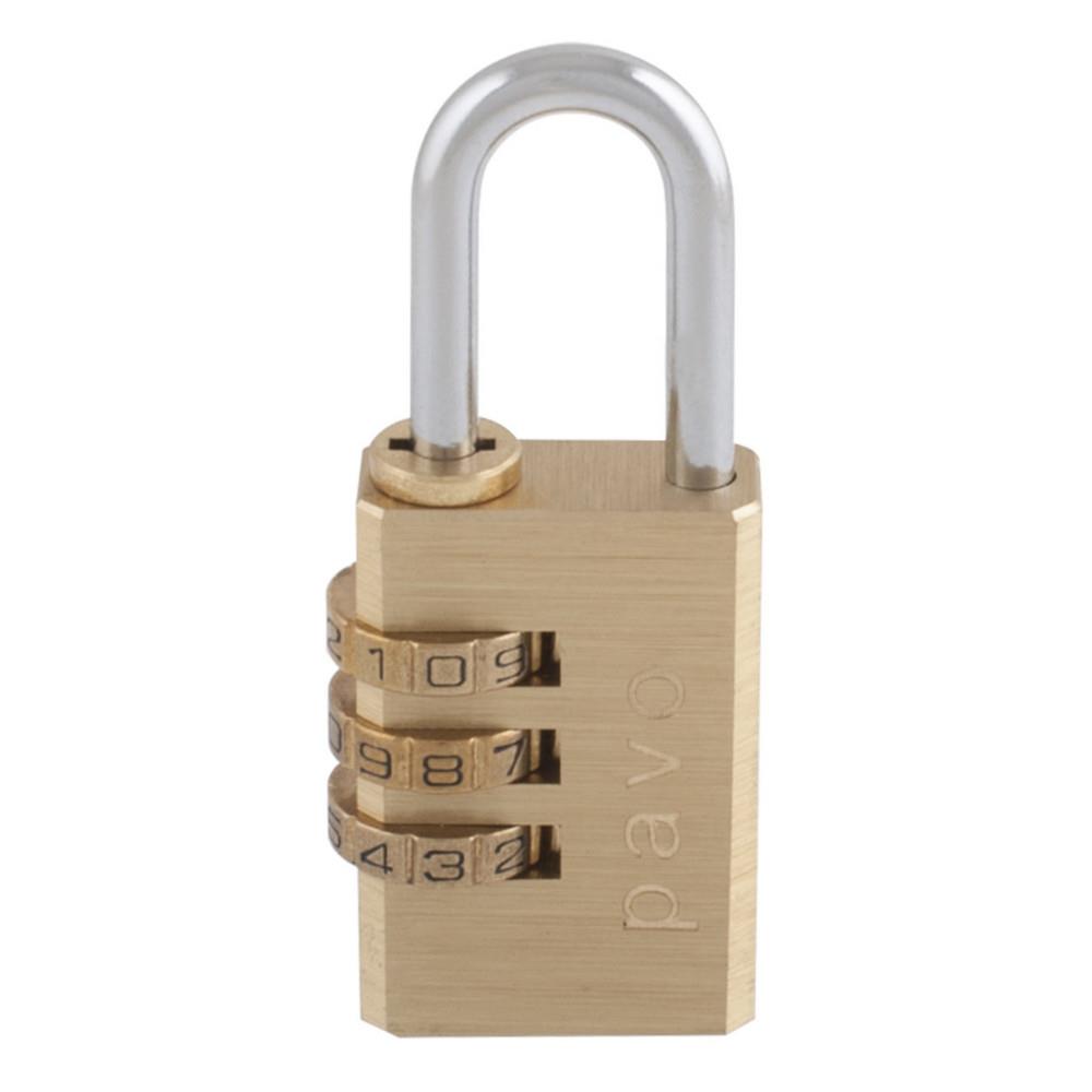 Cadenas � combinaison Pavo 3 chiffres - Largeur 28 mm
