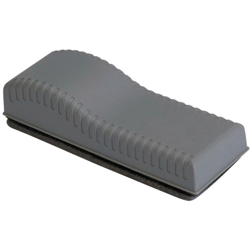 Brosse pour tableau blanc magntique - rechargeable - gris