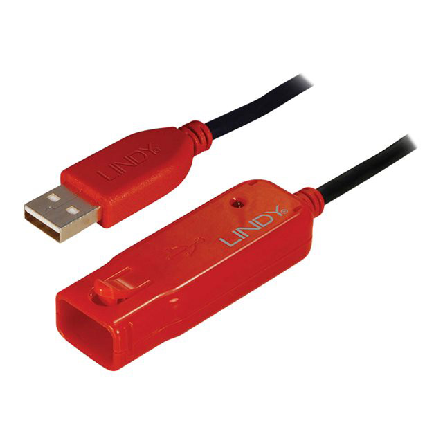 Lindy 42782 cble usb usb 2.0 12 m usb a noir