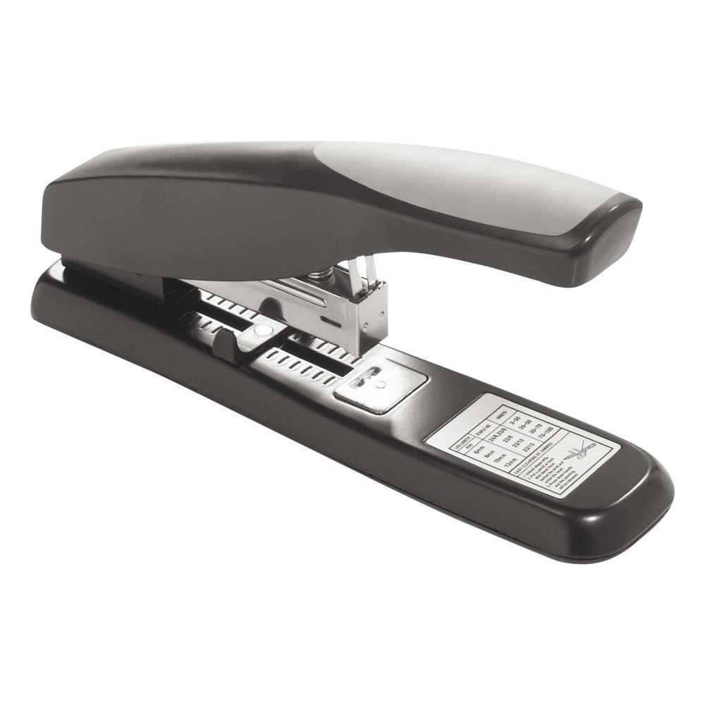 Agrafeuse de force - agrafes 24/6 et 23/6 - capacit 100 feuilles - noir