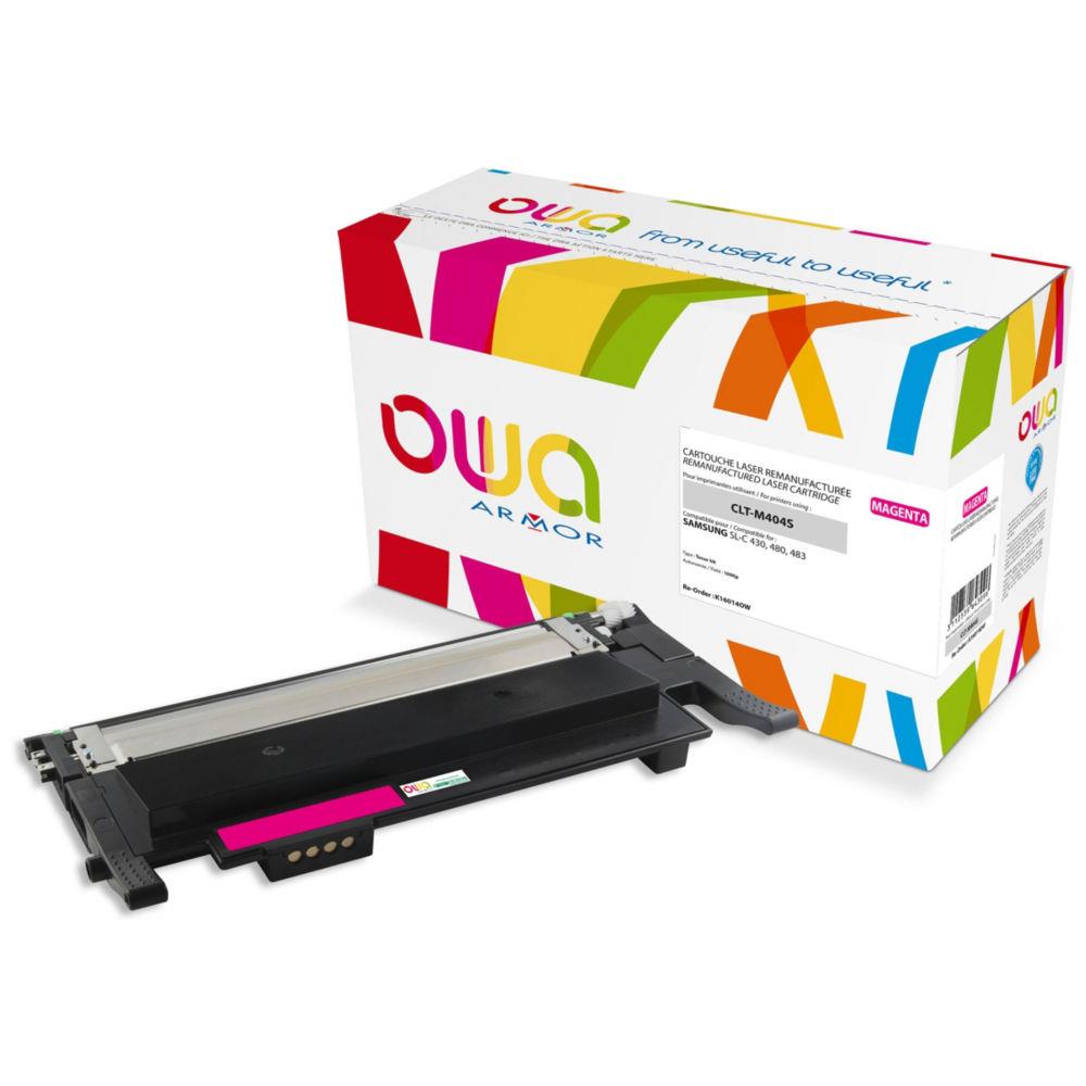 Cartouches de toner - Armor k16014ow cartouche de toner 1 pice(s) compatible magenta