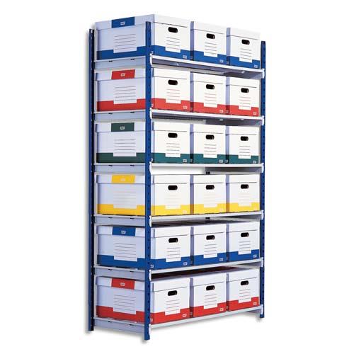 Rayonnage tubulaire Range Eco - profondeur 54 cm - lment dpart - largeur 125 cm