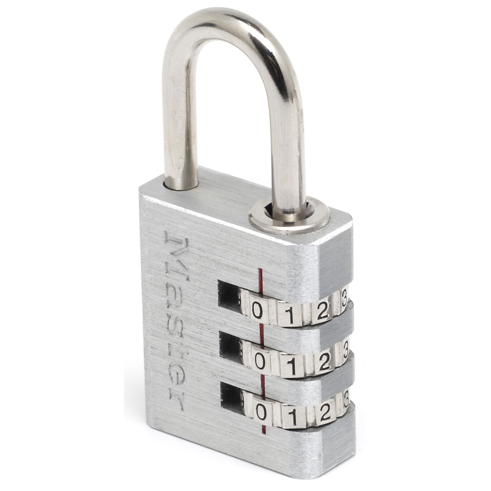 Cadenas  combinaison 3 chiffres - 30 mm - blister 1 unit
