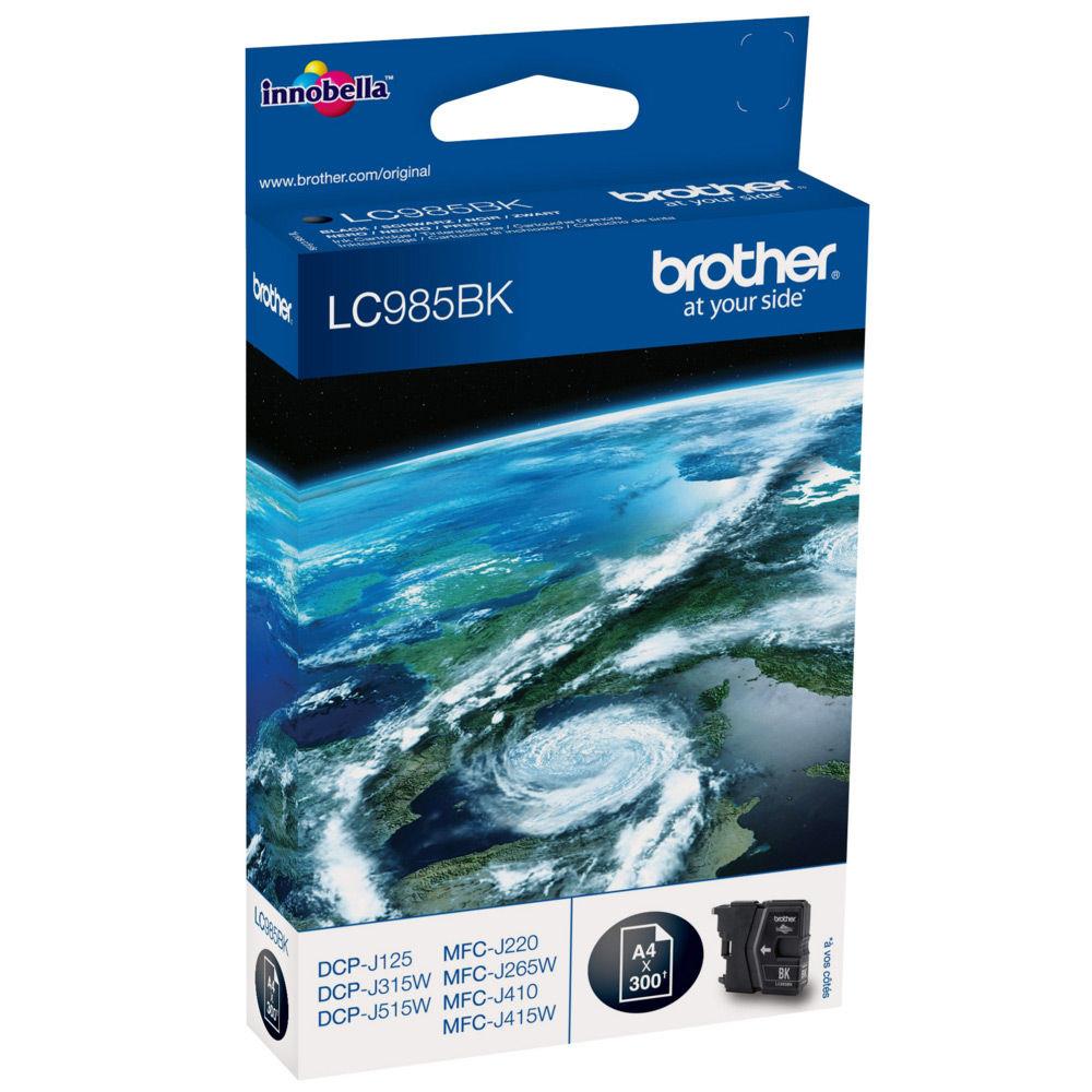 Cartouches pour imprimantes - Brother lc985bk - cartouche d'encre originale - noir