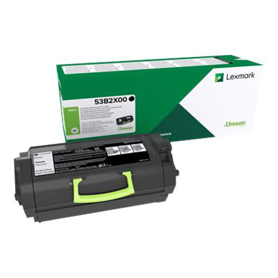 Cartouches de toner - Lexmark 53b2x00 cartouche de toner 1 pice(s) original noir