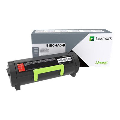Cartouches de toner - Lexmark 51b0ha0 cartouche de toner 1 pice(s) original noir