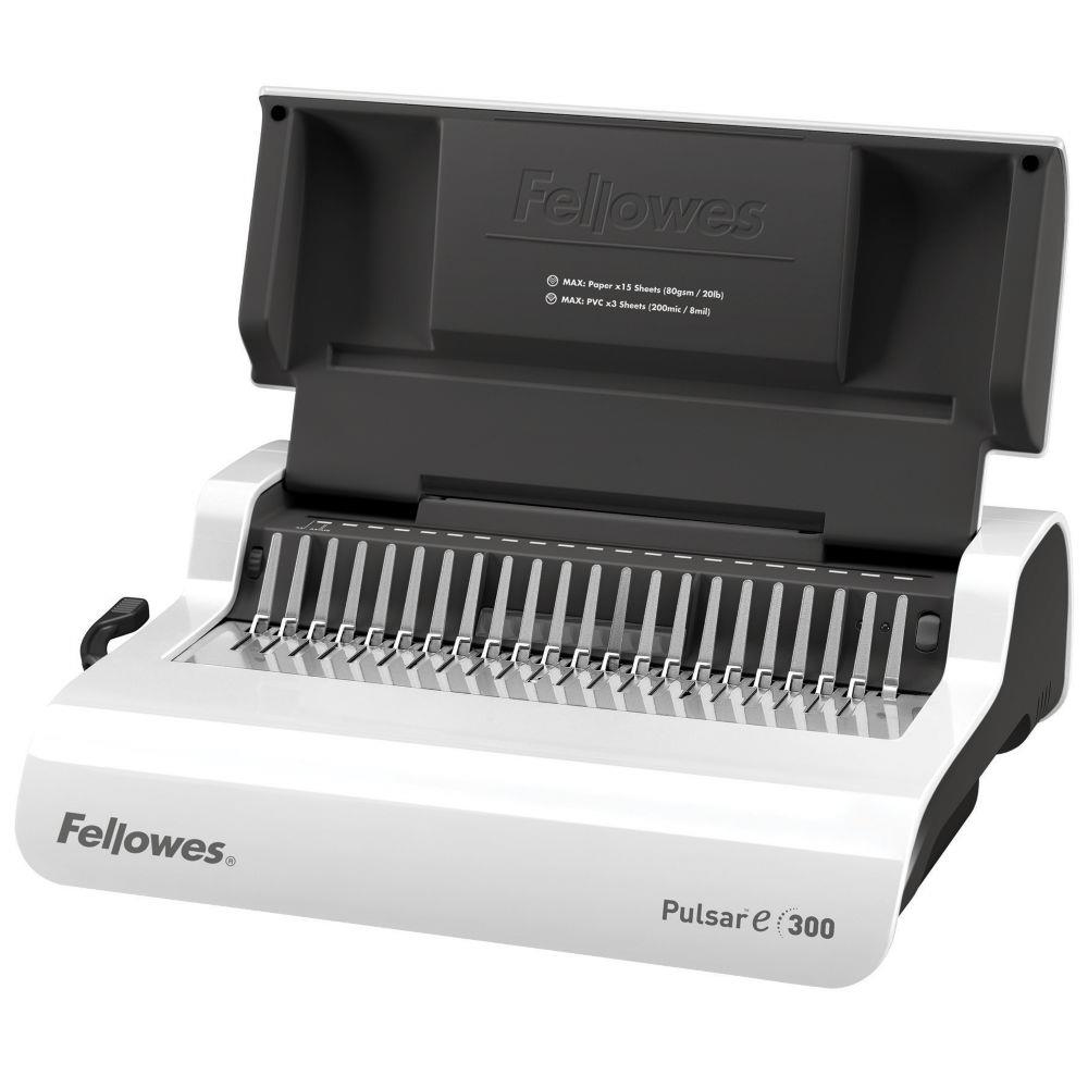 Perforelieur manuel Fellowes Pulsar+ 300 - perfore 17 feuilles - relie 300 feuilles