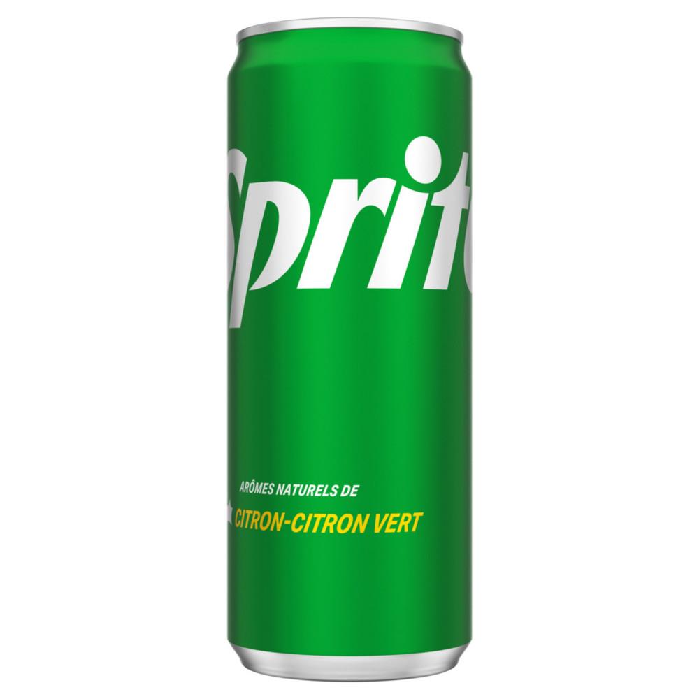 Sprite citron - canette slim de 33 cl - pack de 24