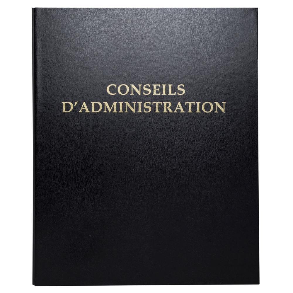 Classeur conseil d'administration Claircell + 100 feuilles foliotes