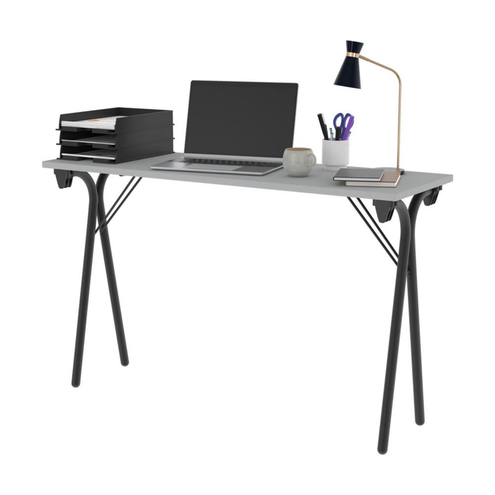Table seminaire 2 places - gris,noir