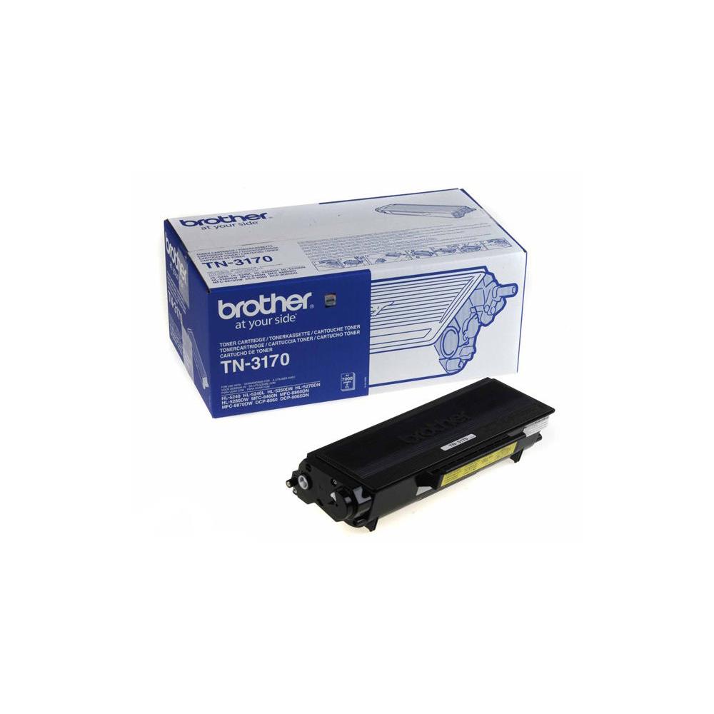 Cartouches de toner - Brother tn-3170 - cartouche de toner originale  haut rendement - noir