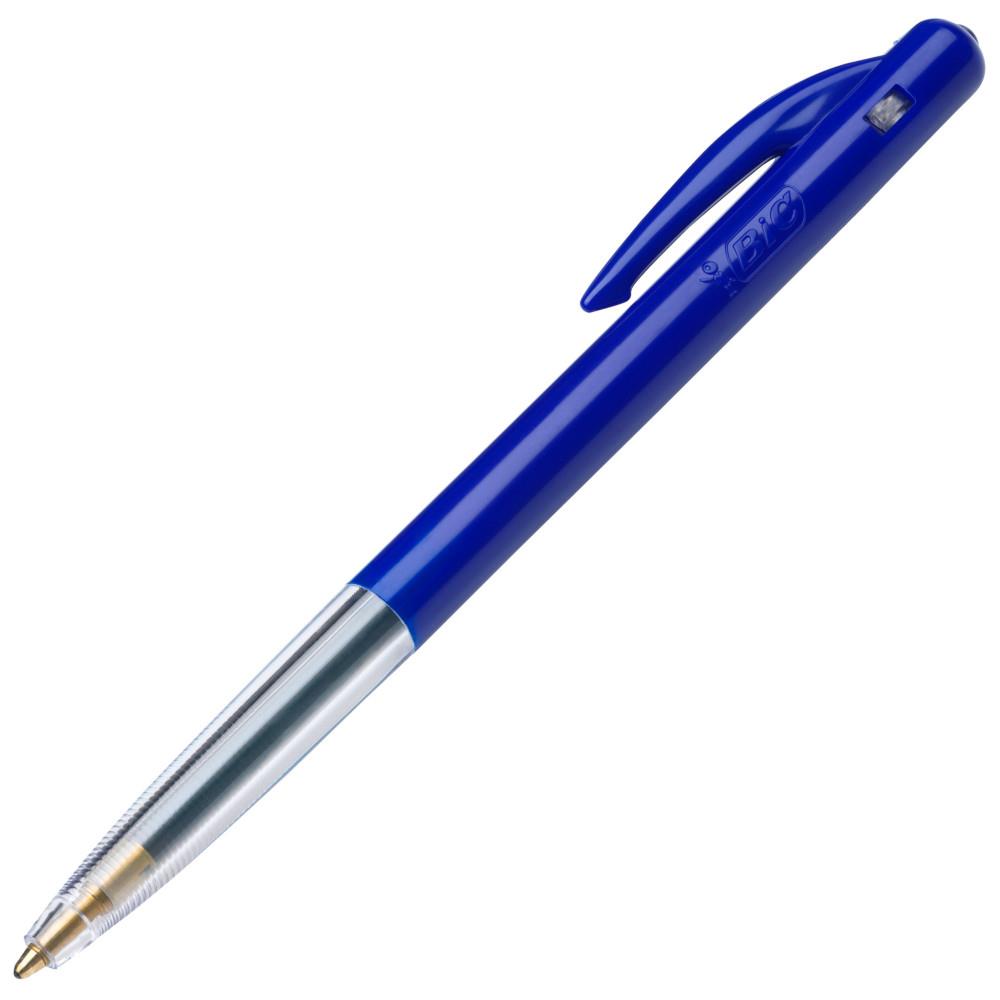 Stylo bille rtractable Bic M10 Original - pointe moyenne 1 mm - bleu