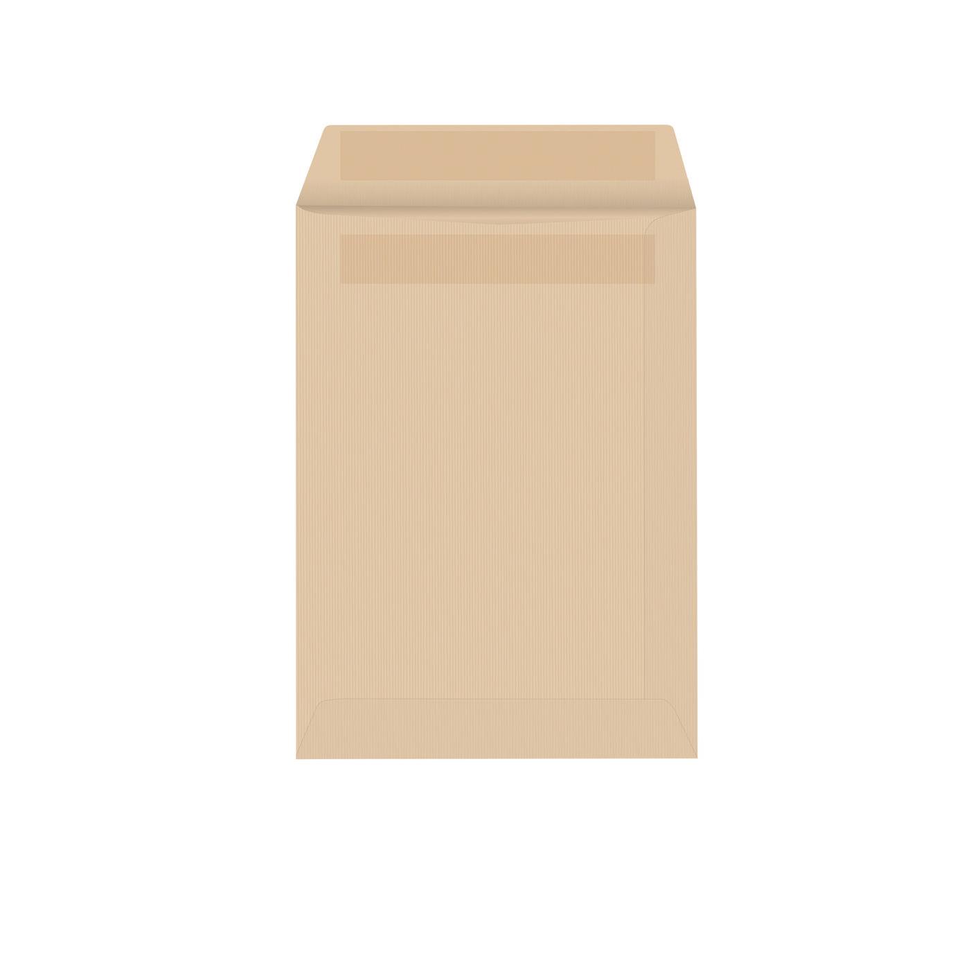 Pochette Raja kraft format postal C4 '229 x 324 mm 90g - fermeture autocollante - bote 250 units