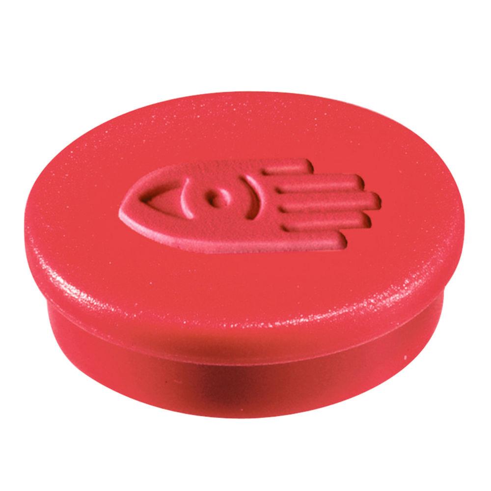 Aimant Legamaster - 30 mm - rouge - paquet de 10