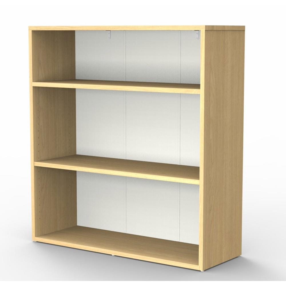 Biblioth�que Azar H100 x L 94 cm - Ch�ne, Blanc