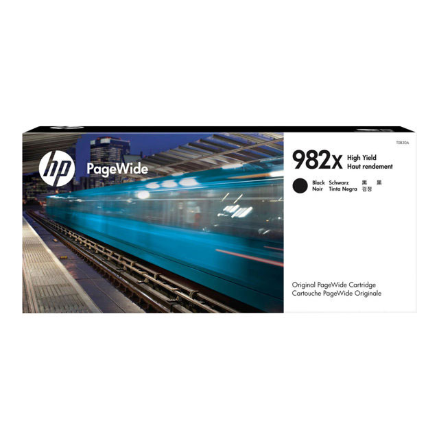 Cartouches pour imprimantes - Hp cartouche d'encre noir pagewide 982x grande capacit authentique