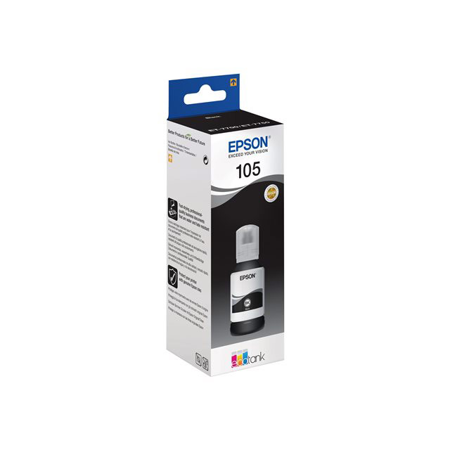 Cartouches pour imprimantes - Epson 105 ecotank pigment black ink bottle