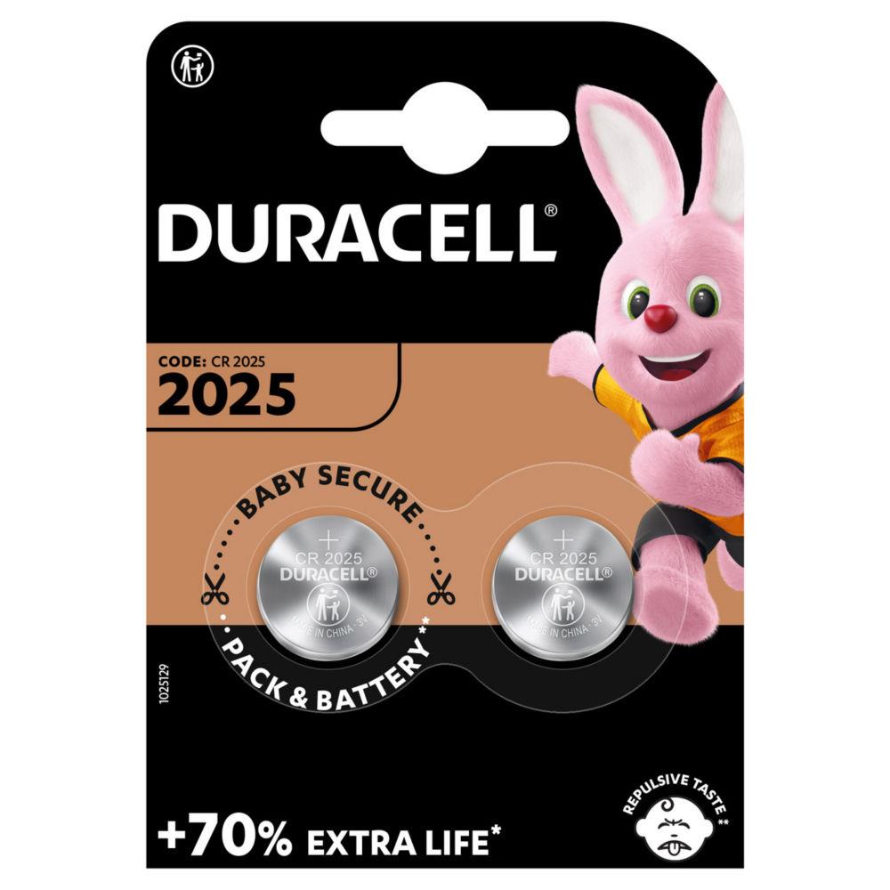 Duracell 2025 batterie cr2025 2 pcs