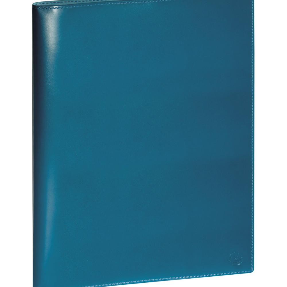 Agenda semainier de bureau Exacompta SAD 29 Vrone - 21 x 29,7 cm - Bleu canard - Septembre 2024  Dcembre 2025